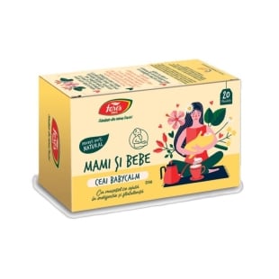 Ceai Babycalm D56, 20 plicuri, Fares