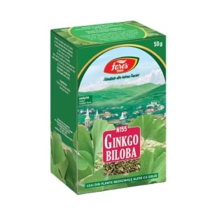Ceai frunze de Ginkgo Biloba, 50g, Fares
