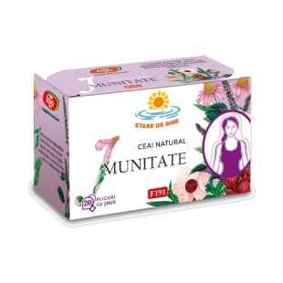 Ceai imunitate F191, 20plicuri, Fares