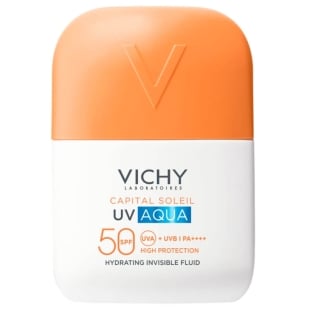Fluid hidratant invizibil SPF 50 UV Aqua Capital Soleil, 50 ml, Vichy