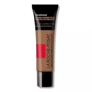 Fond de ten fluid corector cu SPF 25 pentru piele sensibila Nuanta 16 Toleriane, 30 ml, La Roche-Posay
