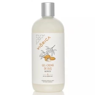 Gel-crema de dus nutritiv cu ulei de migdale dulci, 500 ml, Viorica
