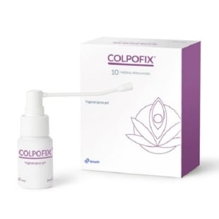 Gel vaginal spray, 10 aplicatoare x 20 ml, Colpofix