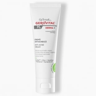 Crema antiacneica H3 Derma+, 50 ml, Gerovital
