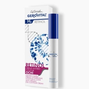 Crema antirid contur ochi H3 Retinol,15 ml, Gerovital