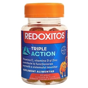 Redoxitos Triple Action, 60 jeleuri, Bayer