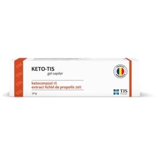 Keto-Tis gel capilar, 50 g, Tis Farmaceutic