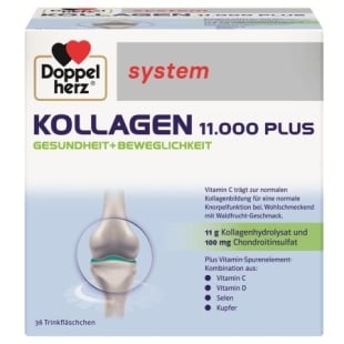 Kollagen 11.000 Plus System, 36 flacoane unidoza, Doppelherz