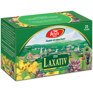 Ceai laxativ, 20plicuri, Fares