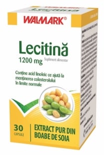 Lecitina 1200 mg, 30 capsule, Walmark