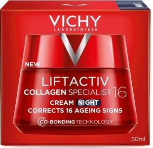 Crema de noapte Liftactiv Collagen Specialist, 50 ml, Vichy