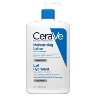 Lotiune hidratanta fata si corp piele uscata si foarte uscata, 976 ml, Cerave