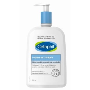 Lotiune pentru curatarea fetei, 500 ml, Cetaphil