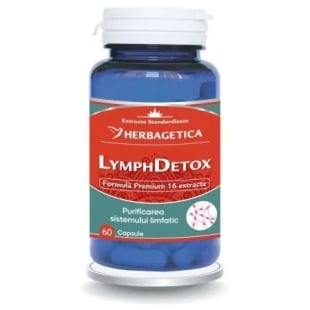 Lymph Detox, 60 capsule, Herbagetica