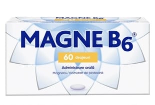 Magne B6, 60 drajeuri, Sanofi