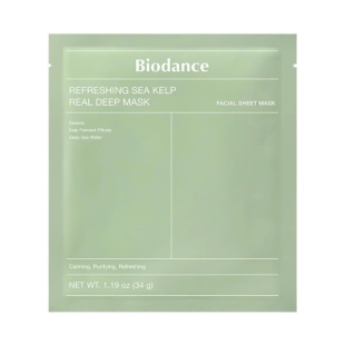 Masca Cu Alge Marine Refreshing Sea Kelp Real Deep Mask, 34 g, Biodance