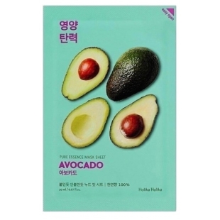 Masca Faciala Pure Essence Cu Avocado, 23 ml, Holika