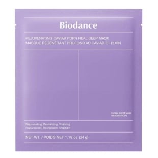 Masca Cu Pdrn Si Extract De Caviar Rejuvenating Caviar Pdrn Real Deep Mask, 34 g, Biodance