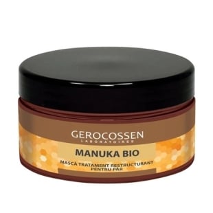 Masca tratament restructurant pentru par cu miere Manuka Bio, 300 ml, Gerocossen