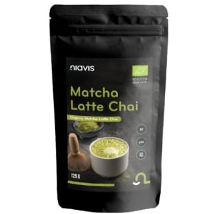 Matcha Latte Chai pulbere ecologica, 125 g, Niavis