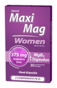 Maximag Women, 30 comprimate, Zdrovit