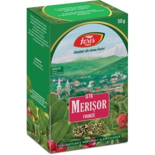 Ceai merisor frunze U76, 50 g, Fares