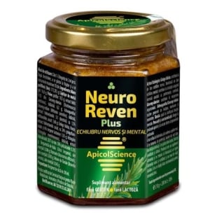 Miere poliflora Neuro Reven Plus, 200 ml, ApicolScience