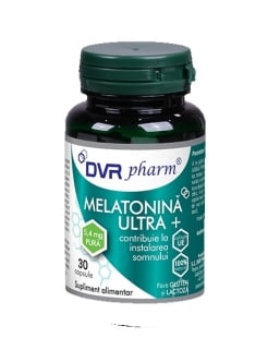 Melatonina ultra+, 30 capsule, DVR Pharm