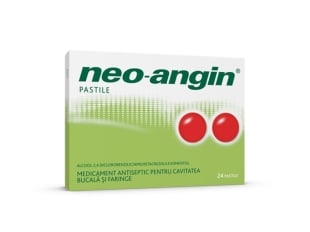 Neo-Angin, 24 pastile, Divapharma