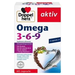 Aktiv Omega 3-6-9, 60 capsule, Doppelherz