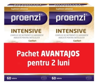Pachet Proenzi Artrostop Intensive, 60 + 60 tablete, Walmark