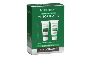 Pachet Sampon, 200 ml + Balsam, 200 ml Minoxicapil, Doctor Fiterman