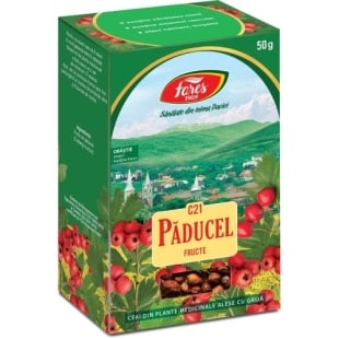 Ceai paducel fructe C21, 50 g, Fares
