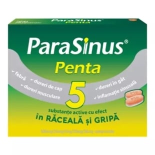 Parasinus Penta, 24 comprimate, GSK (Haleon)