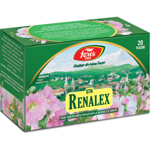 Ceai Renalex U74 20plicuri, Fares