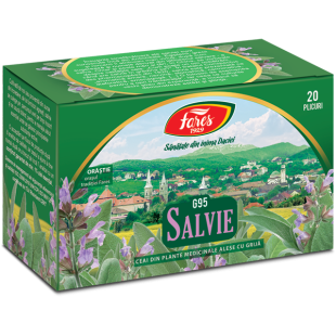 Ceai salvie 20plicuri, Fares