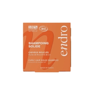 Sampon solid pentru par ondulat si cret, 80 ml, Endro