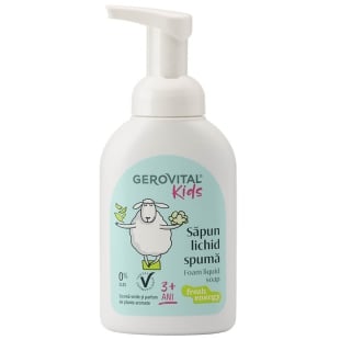Sapun lichid spuma Fresh Energy Kids, 300 ml, Gerovital