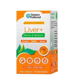 Formula avansata pentru detoxifierea si regenerarea ficatului Doctors` Preferred, 60 capsule, GNC