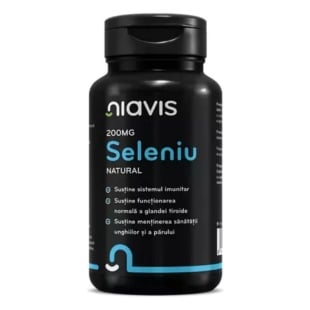 Seleniu natural, 200 mg, 60 capsule, Niavis