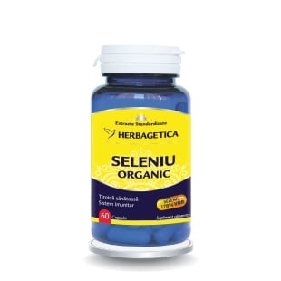 Seleniu Organic, 60 capsule, Herbagetica