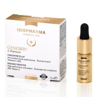 Ser concentrat cu efect iluminator Geneskin C Premium, 10 ml, Isispharma