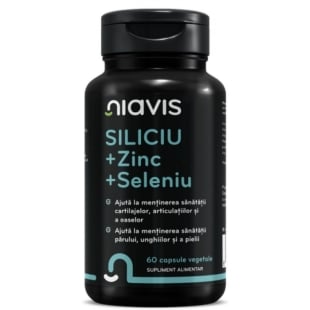 Siliciu + Zinc + Seleniu, 60 capsule, Niavis