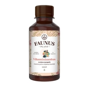 Sirop cu miere si propolis Vitaminizantus, 200 ml, Faunus Plant