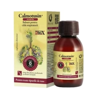 Calmotusin Dbtix Sirop din extracte de plante si vitamina C, 100 ml, Dacia Plant