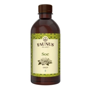 Sirop de soc, 500 ml, Faunus Plant