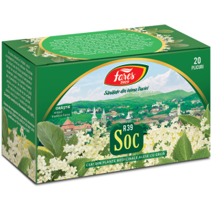 Ceai soc 20plicuri, Fares