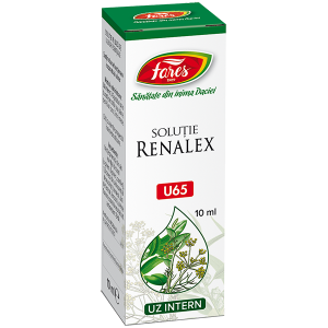 Renalex solutie (U65) 10ml, Fares