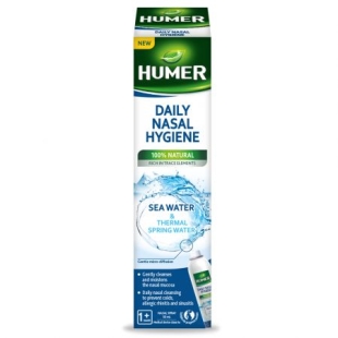 Spray nazal izotonic cu apa termala, 50 ml, Humer