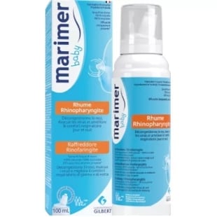 Spray nazal hipertonic Marimer Baby, 100 ml, Gilbert